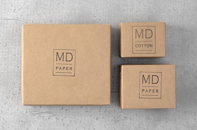 「MD用紙」ブロック ３サイズセット（非売品）