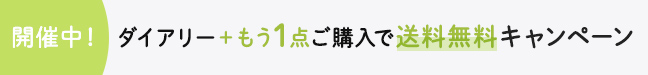 ダイアリー1点で送料無料ラストチャンス