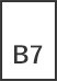 ノート B7サイズ
