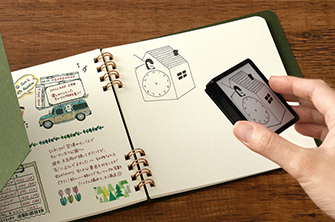 スタンプ用ノート