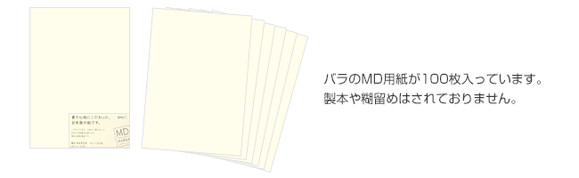 MD用紙100枚パック