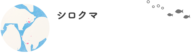 シロクマタイトル